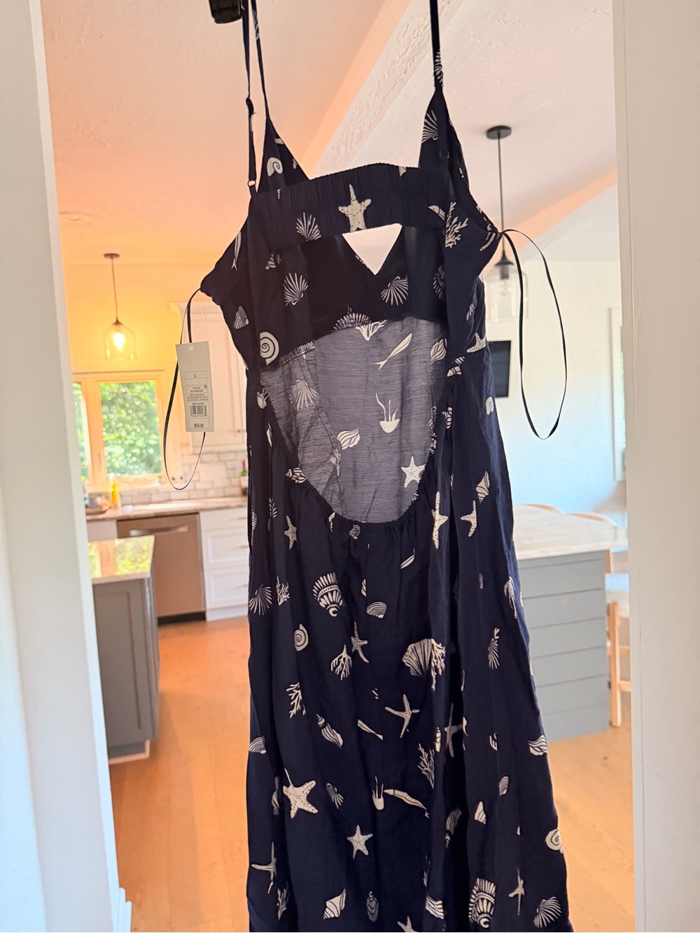 a new day Navy Sea Life Print Maxi Dress - Picture 2 of 5